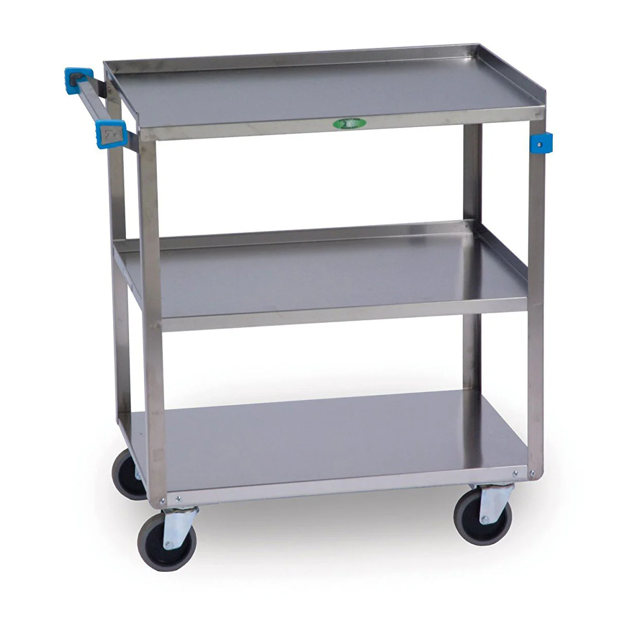 Lakeside 422 Stainless Steel Open Base Utility Cart, 19"W x 31"L x 32"H