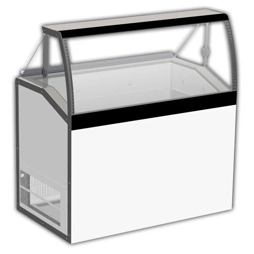 Masterbilt DD46 Ice Cream Dipping Cabinet/Display, 8 Facings, 47 3/4 " Wide