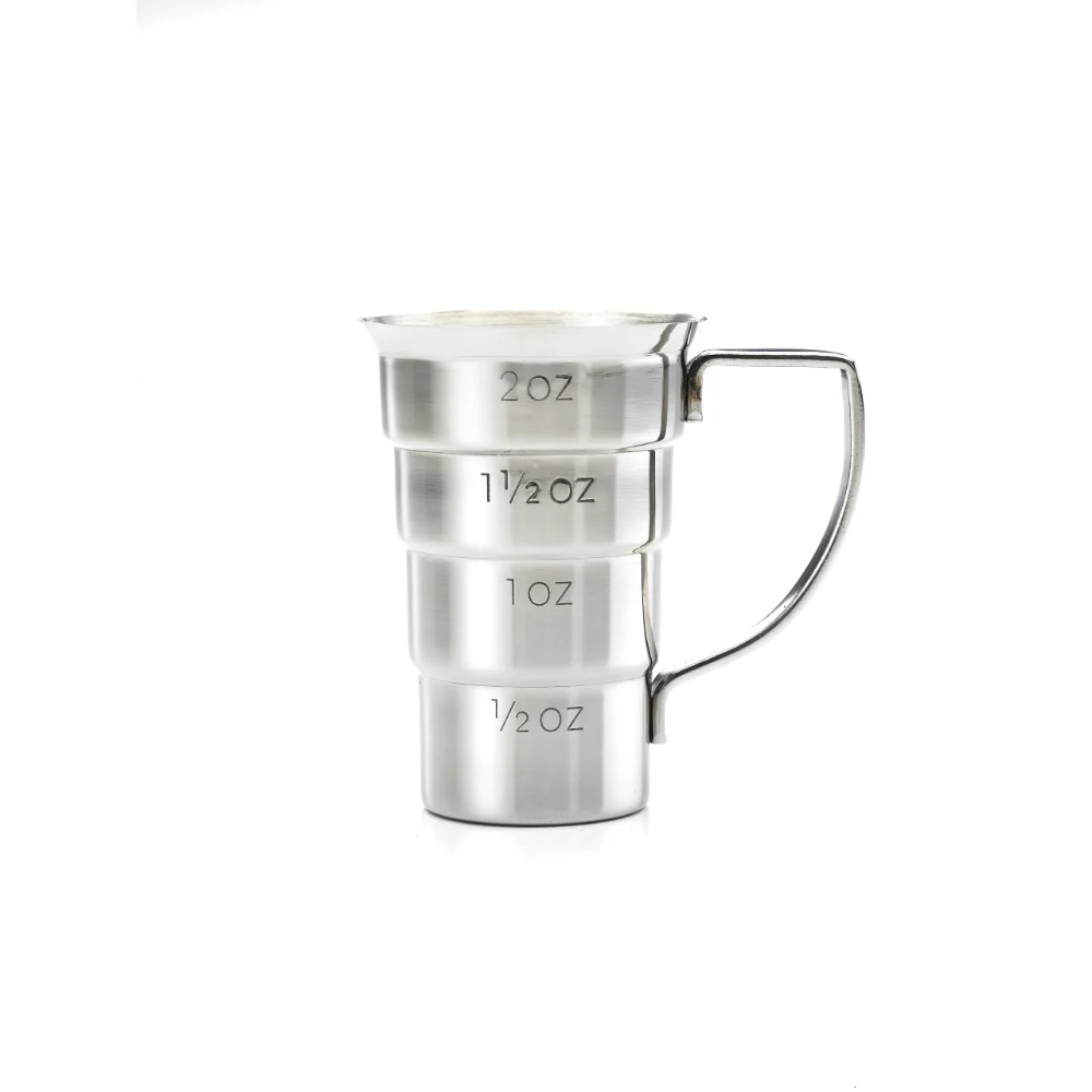 Mercer M37108Barfly Stepped Jigger w/ Handle, 2 oz.