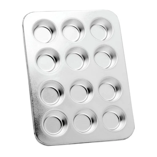 Norpro 3768 Mini Muffin Cupcake Tin Pan, Sheet of 12