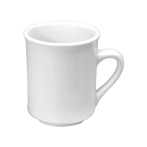Oneida F8010000560 Buffalo Bright White Stackable Mug, 9 oz., Case of 36