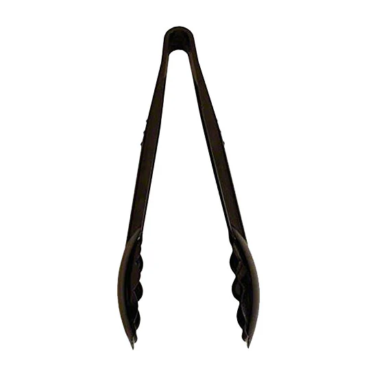 Plastic Utility Tong, Black, 6"