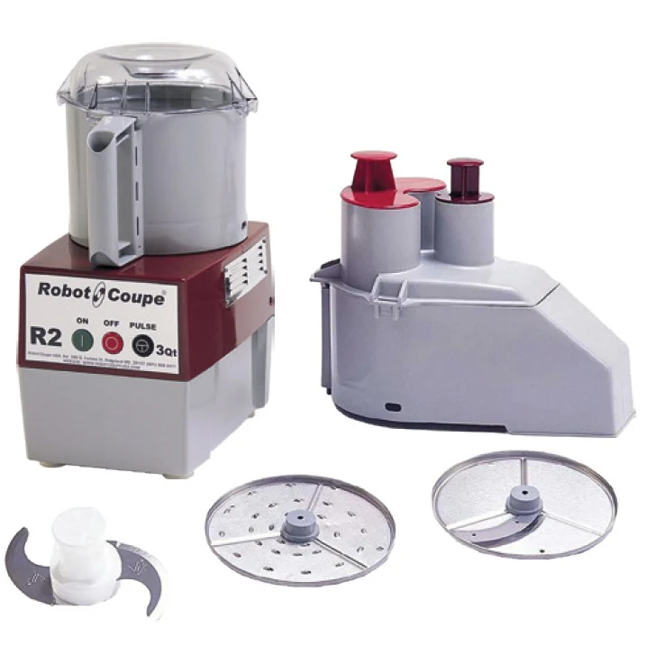 Robot Coupe R2N Food Processor, Gray Bowl