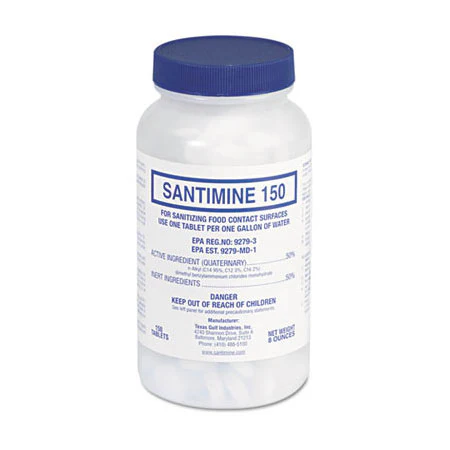 Royal SANI TAB Santimine 150 Ammonia-Based Sanitizing Tablets