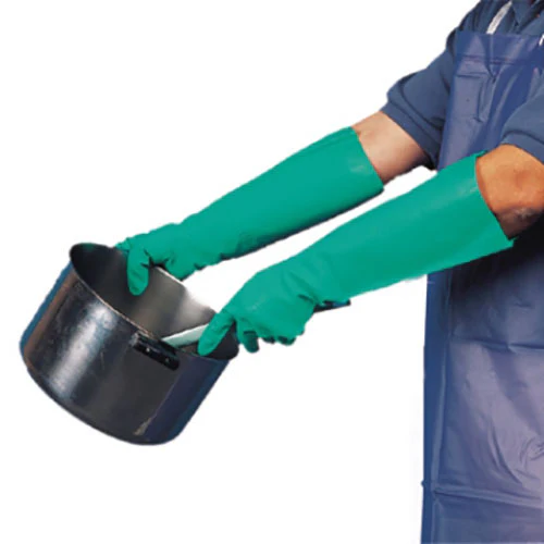 San Jamar 19NU-L Nitrile Dishwashing Glove, Large, Set of 2 - Image 2