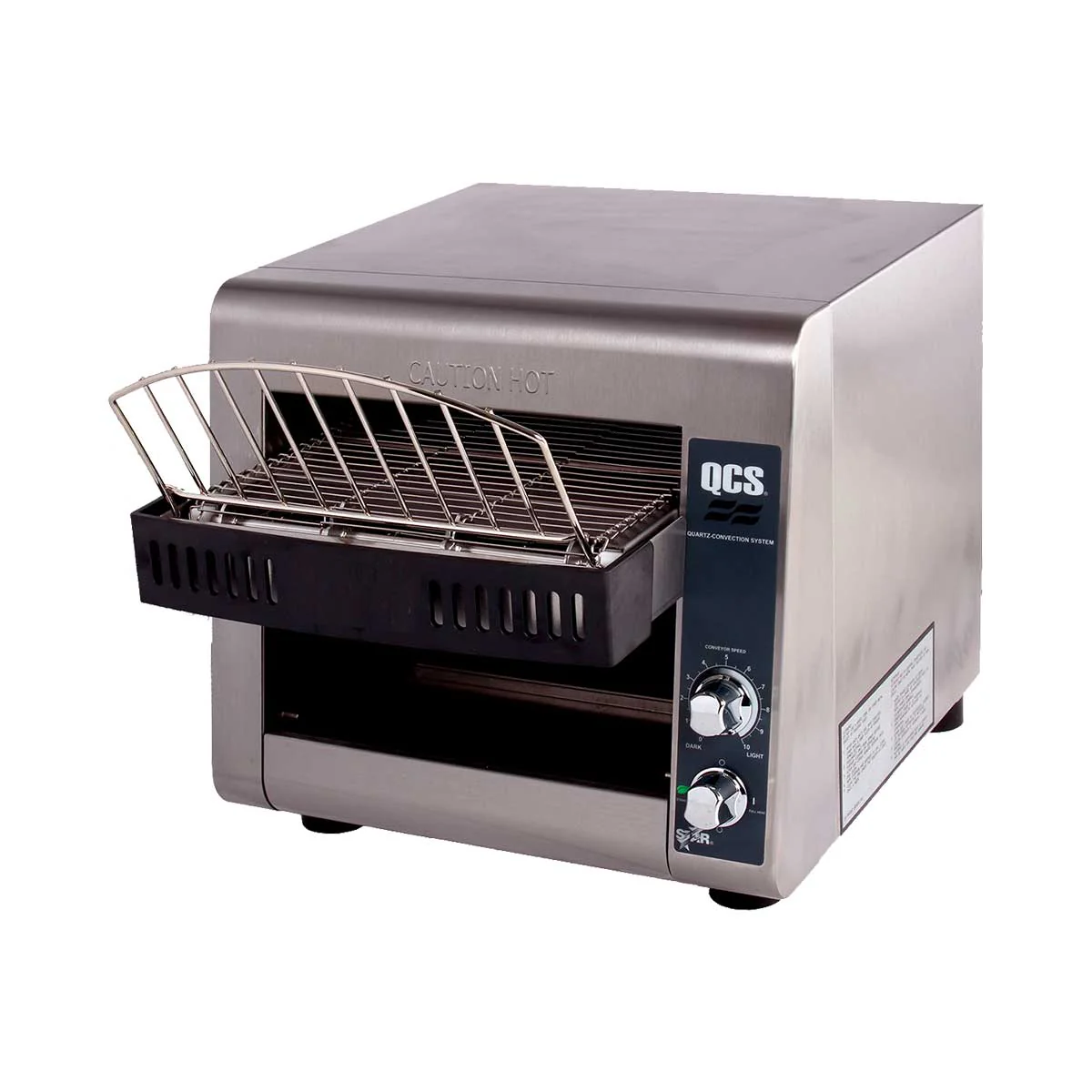 Star QCS1-350 Compact Conveyor Toaster, 350 slices per hour, 120v