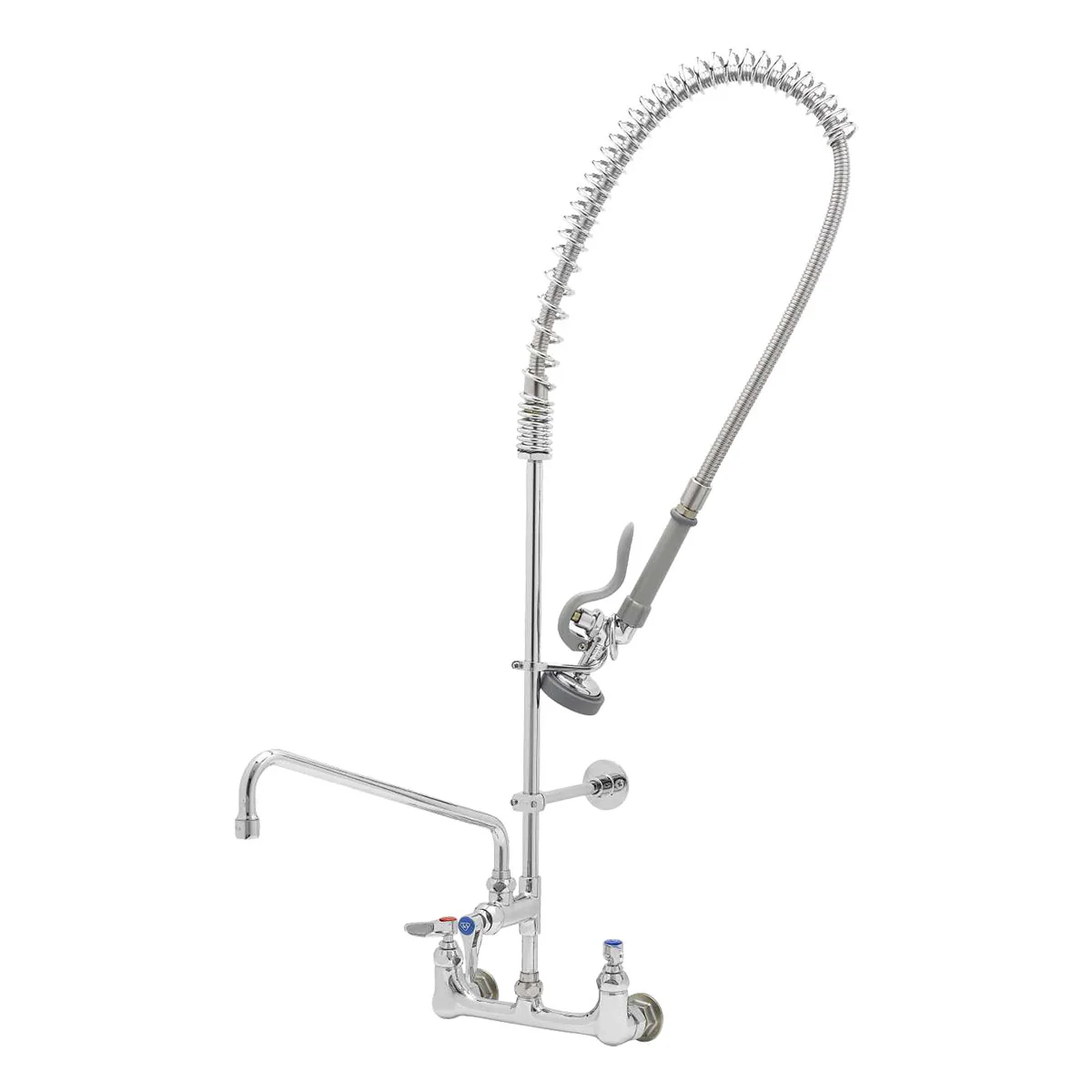 T&S Brass B-0133-12-CR-B Wall Mount EasyInstall Heavy Duty Pre-Rinse Unit