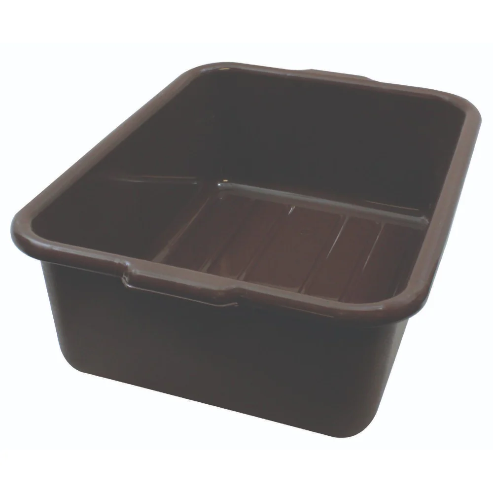Tablecraft 1537BR Bus Tub, Brown, 21-1/4"