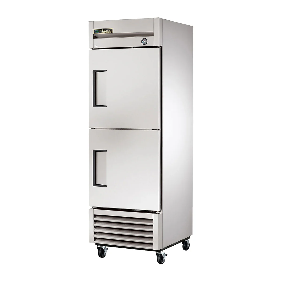 True T-23-2 T-Series Solid Half Door Reach-In Refrigerator, 1 Section