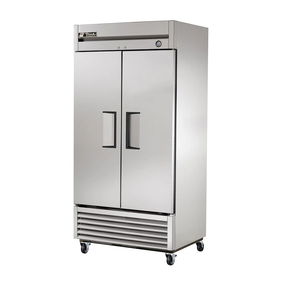 True T-35-HC T-Series Solid Door Reach-in Refrigerator, 2 Section