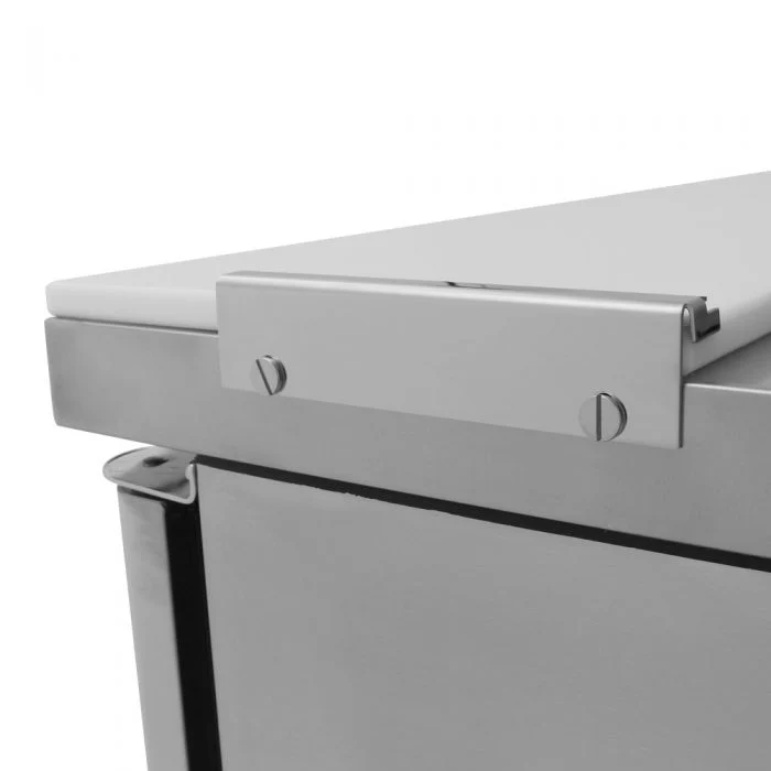 Turbo Air MST-60-N M3 Series Solid 2 Door Sandwich / Salad Refrigerated Prep Table, 60" - Image 6