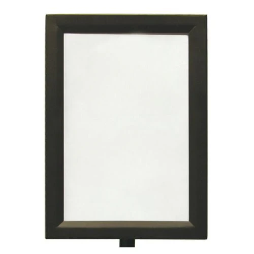 Update International RS-SF/BK Black Sign Frame, Fits Stanchion Top