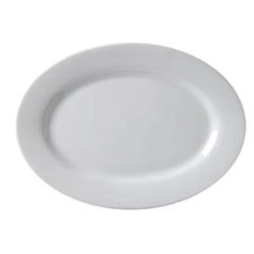 Vertex China ARG-28 Argyle Oval Platter, 15-1/2", Pack of 4