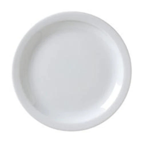 Vertex China CAT-16 Argyle & Catalina Narrow Rim Plate, 10-1/2", Pack of 6