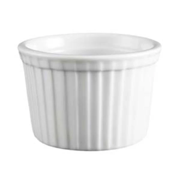 Vertex China RMK-4-P Market Buffet Fluted Ramekin, 4 oz., Pack of 4