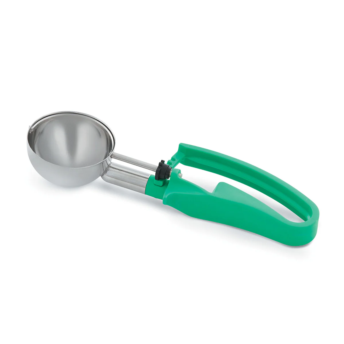 Vollrath 47393 #12 Standard Length Disher, Green, 2.8 oz.