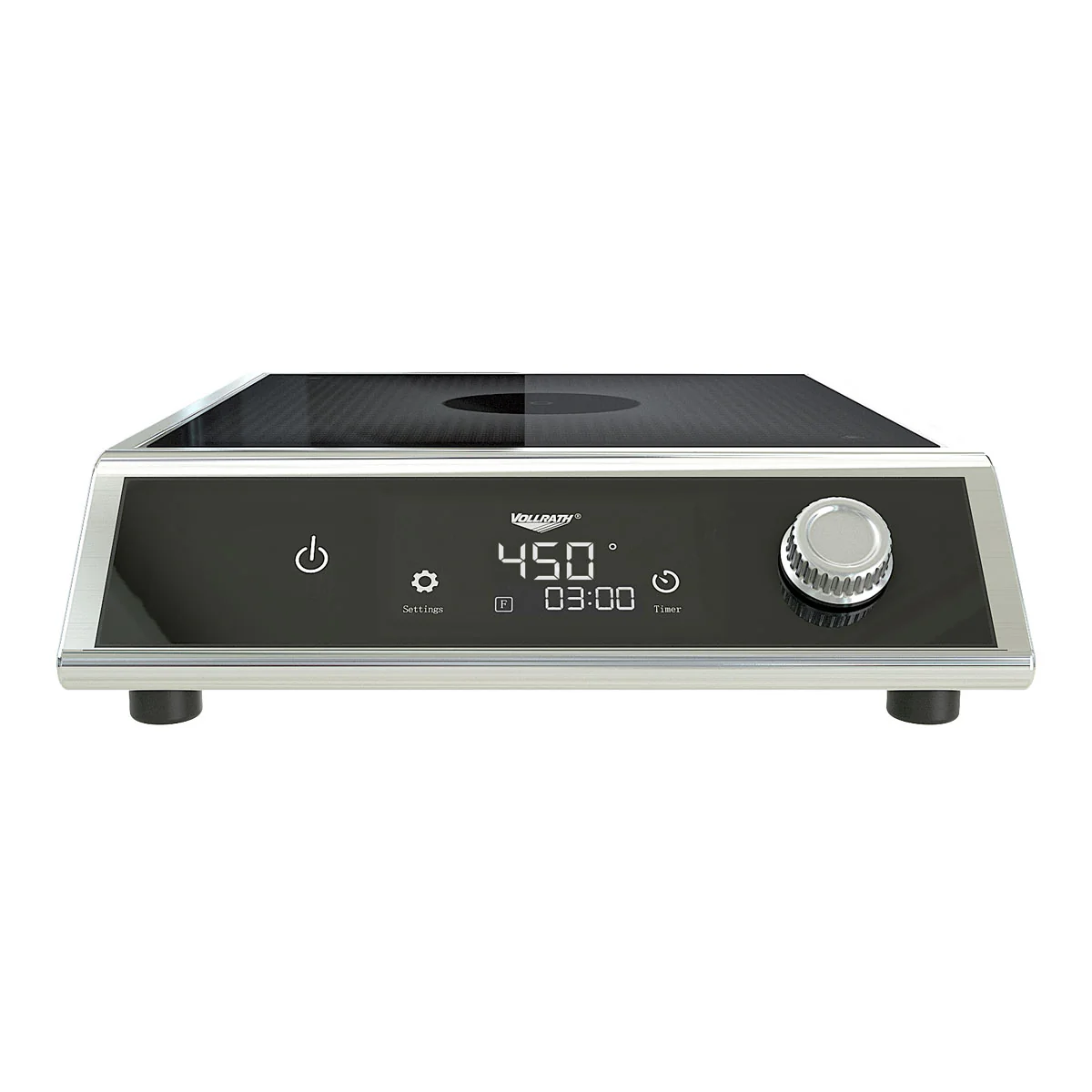 Vollrath MPI4-1440 4 Series Countertop Medium Power Induction Range w/ Control Knob, 1440 watts - Image 3