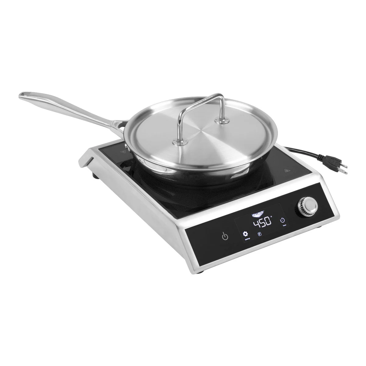 Vollrath MPI4-1440 4 Series Countertop Medium Power Induction Range w/ Control Knob, 1440 watts - Image 6