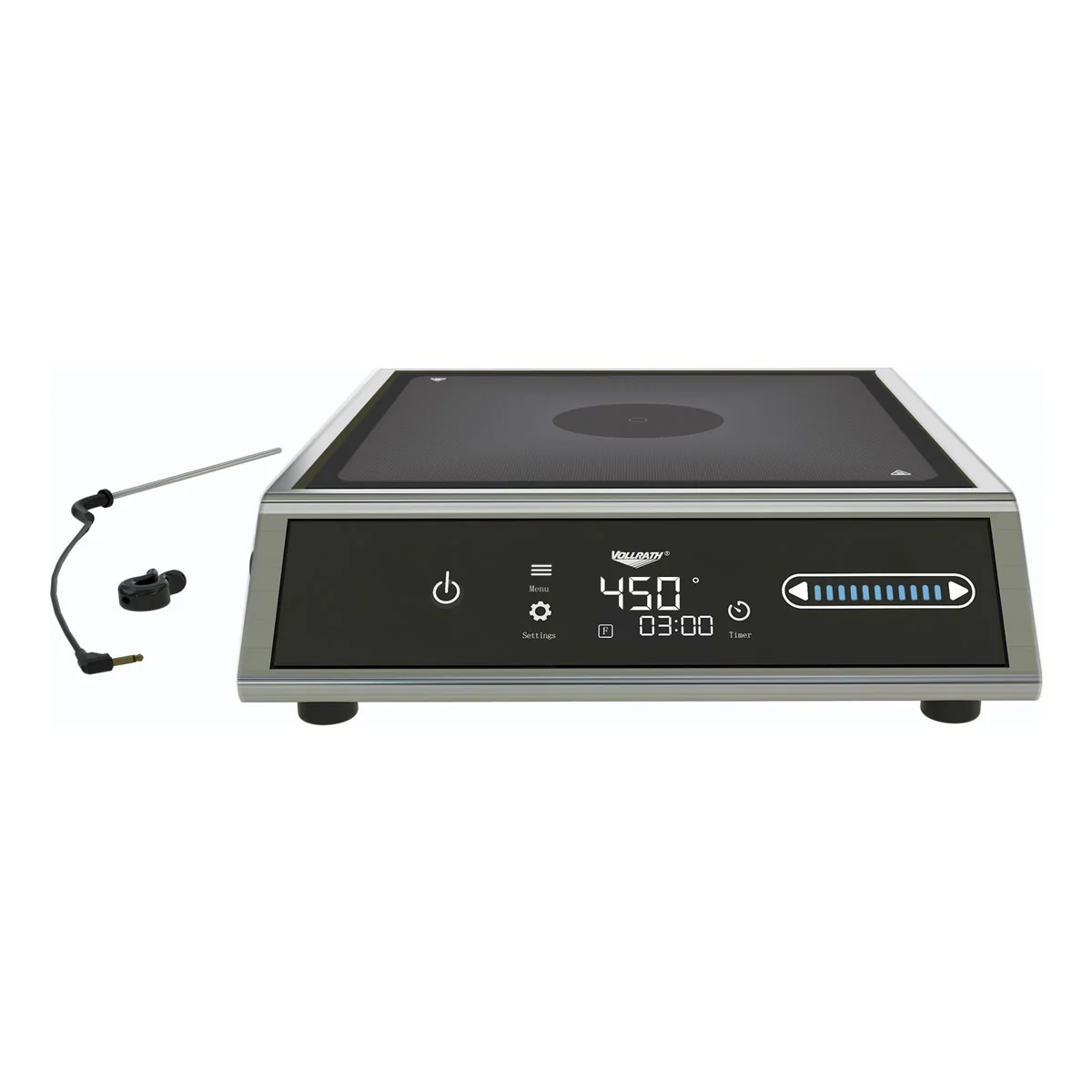 Vollrath MPI4-1800S 4 Series Countertop Medium Power Induction Range w/ Control Probe, 1800 watts - Image 3