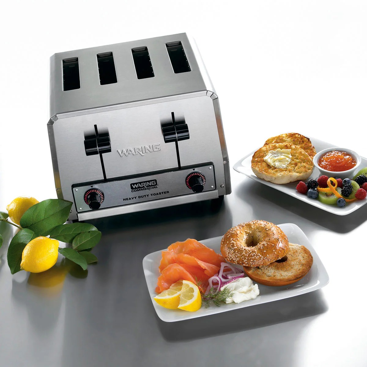 Waring WCT800 Heavy-Duty 4-Slot Commercial Toaster, 120v - Image 4
