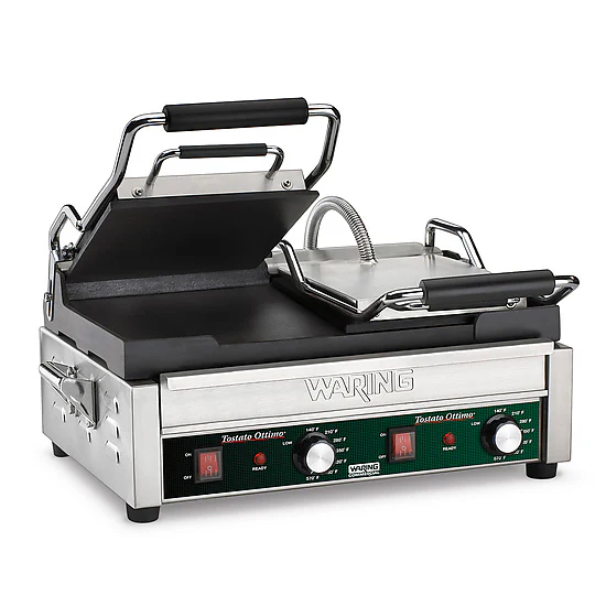Waring WFG300 Dual Flat Toasting Grill, 240V