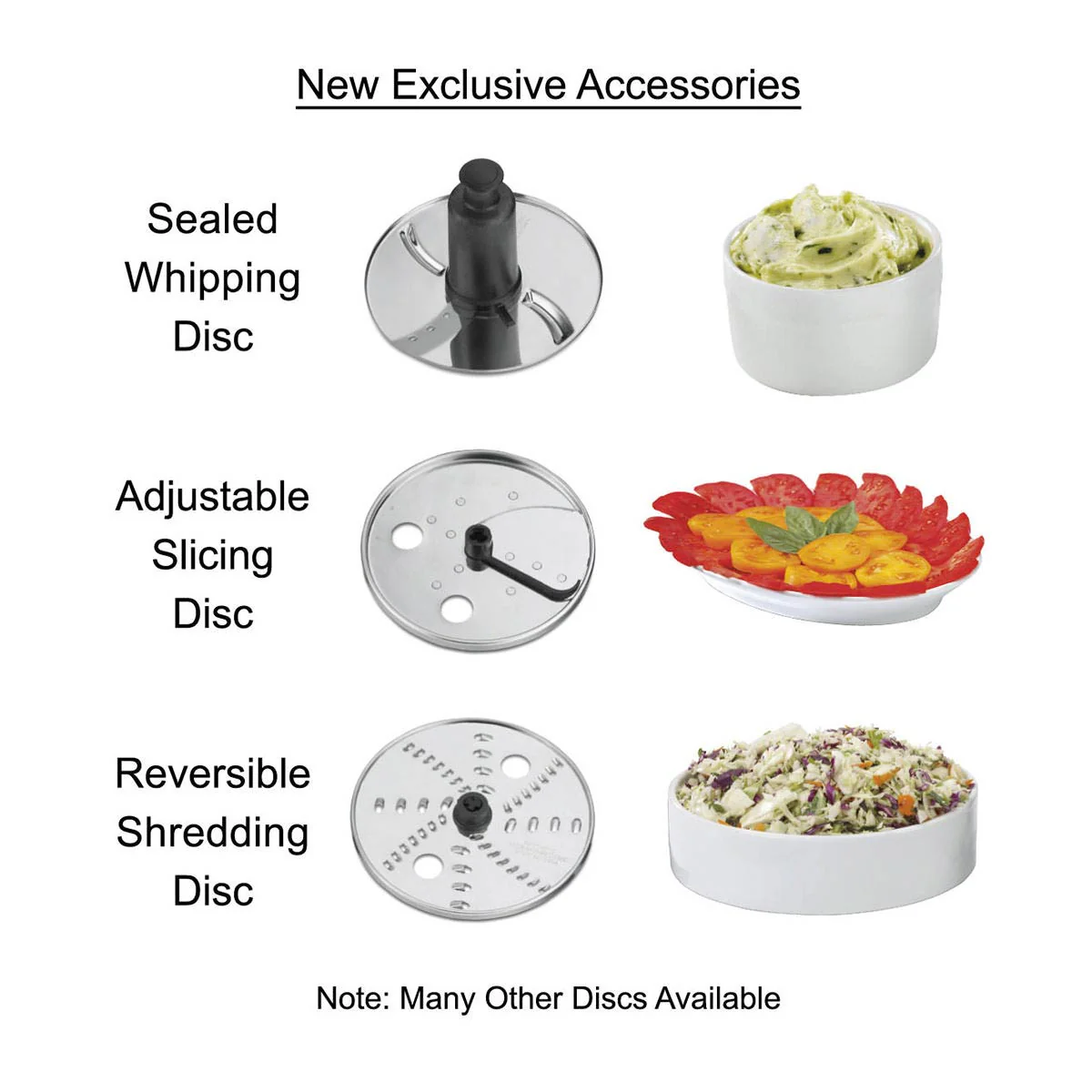 Waring WFP14SC Combination Bowl Cutter Mixer and Continuous-Feed w/ Patented Liquilock Seal System, 3.5 qt. - Image 5