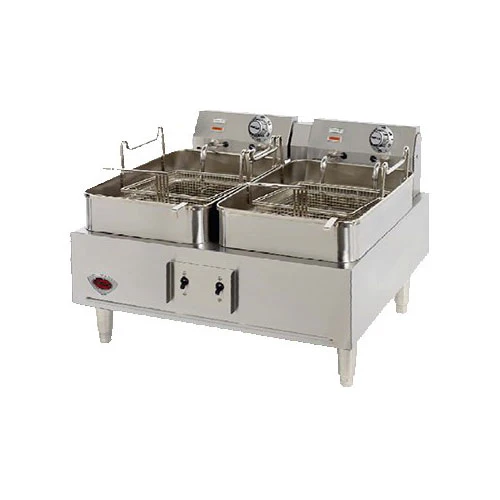 Wells F-30 Countertop Dual Pot Fryer, Electric, 15 lb./pot cap.