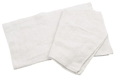 White Bar Mop Towels, Pack of 12