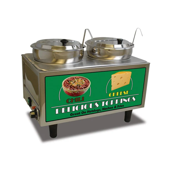 Winco 51073A Benchmark Chili & Cheese Warmer