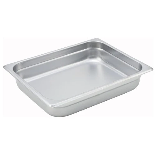 Winco SPJH-202 Steam Table Pan, 1/2 Size, 2-1/2" Deep