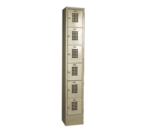Winholt WL-66 Six Tier Locker, 12" Depth